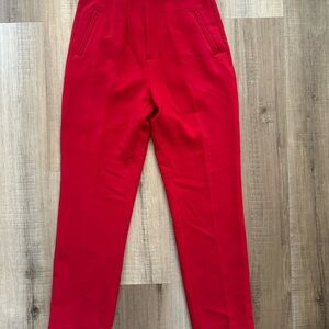 Banana Republic Bold Red Dress Pants